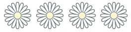 4 Blumen Auszeichnung